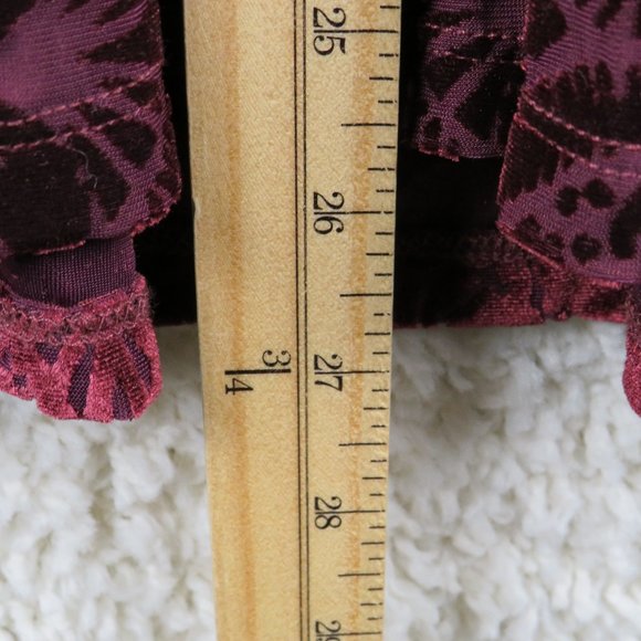 Style & Co.* Women's 3/4 Flare Sleeve Boat Neck Cut-Out Straight Hem Blouse~ OX - Picture 9 of 11